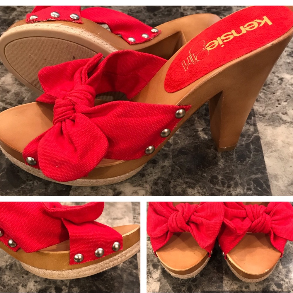 New Red Jett heels KENSIE GIRL 7.5